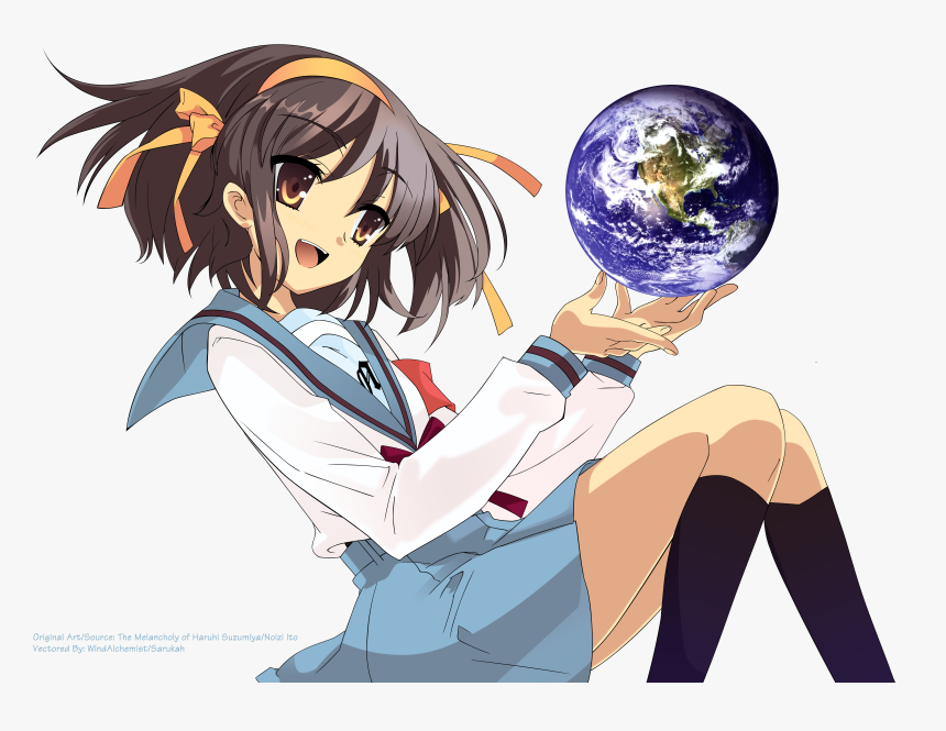 Melancholy Of Haruhi Suzumiya, HD Png Download, Free Download