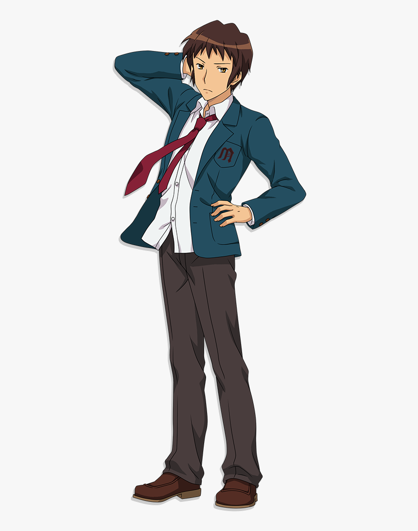 Kyon Melancholy Of Haruhi, HD Png Download, Free Download