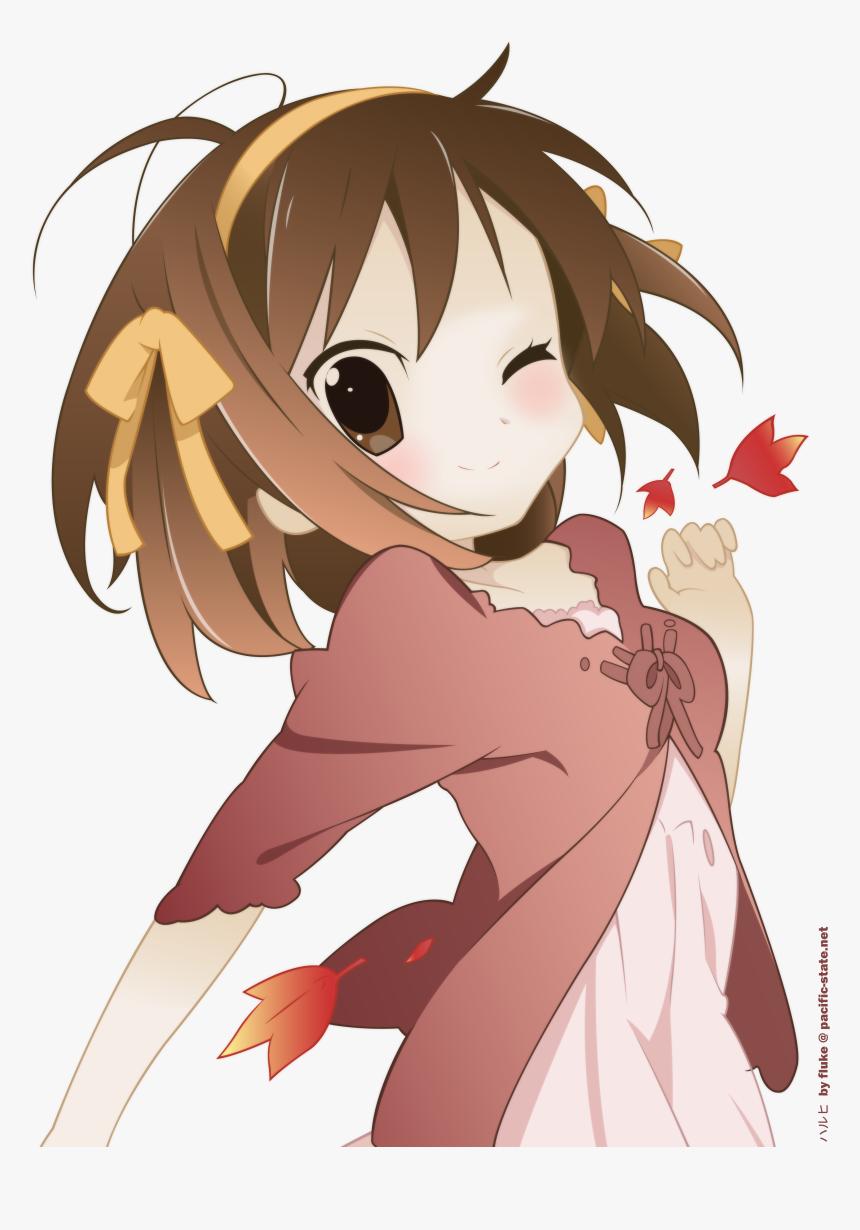 Haruhi Suzumiya Vector , Png Download - Haruhi Suzumiya, Transparent Png, Free Download