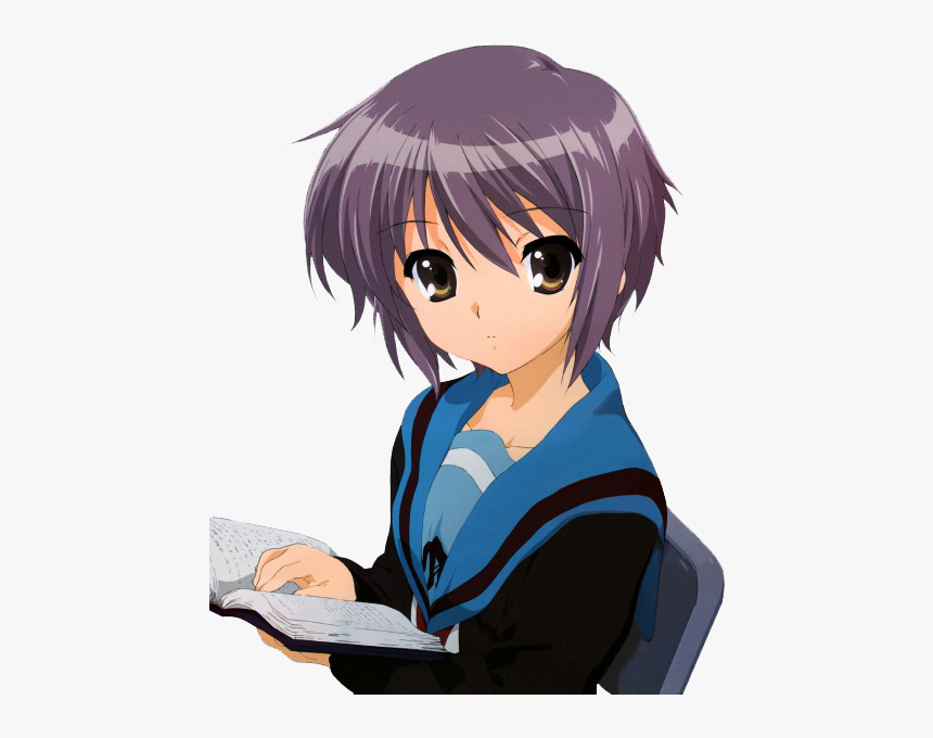 Suzumiya Haruhi Nagato Yuki, HD Png Download, Free Download