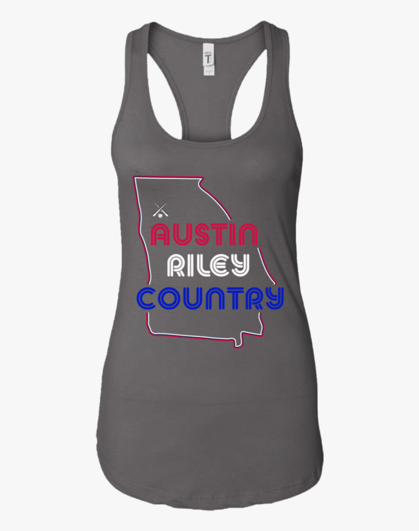 Austin Riley Country Atlanta Braves Shirt"
 Class="lazyload"	
 - Active Tank, HD Png Download, Free Download