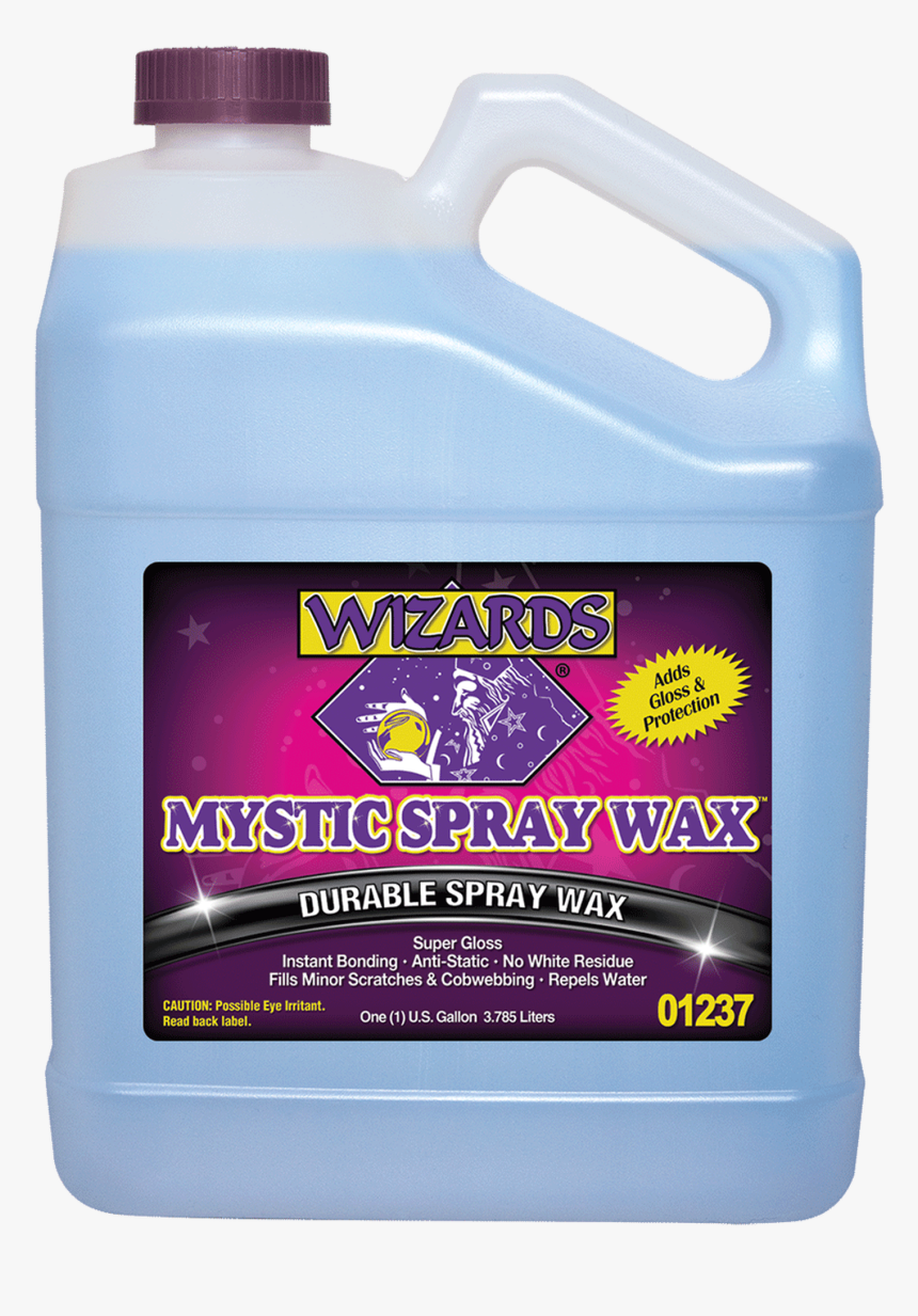 Wizards Mystic Spray Wax, Gallon - Wizards Mystic Spray Wax_high Gloss Car Wax Shine 22oz, HD Png Download, Free Download