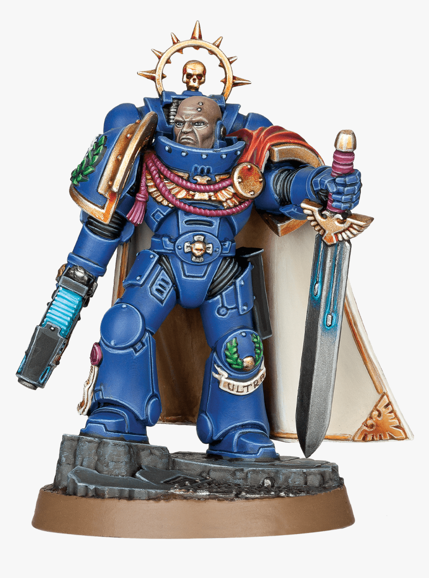 Brother-captain Thassarius - Space Marine Heroes Captain, HD Png Download, Free Download