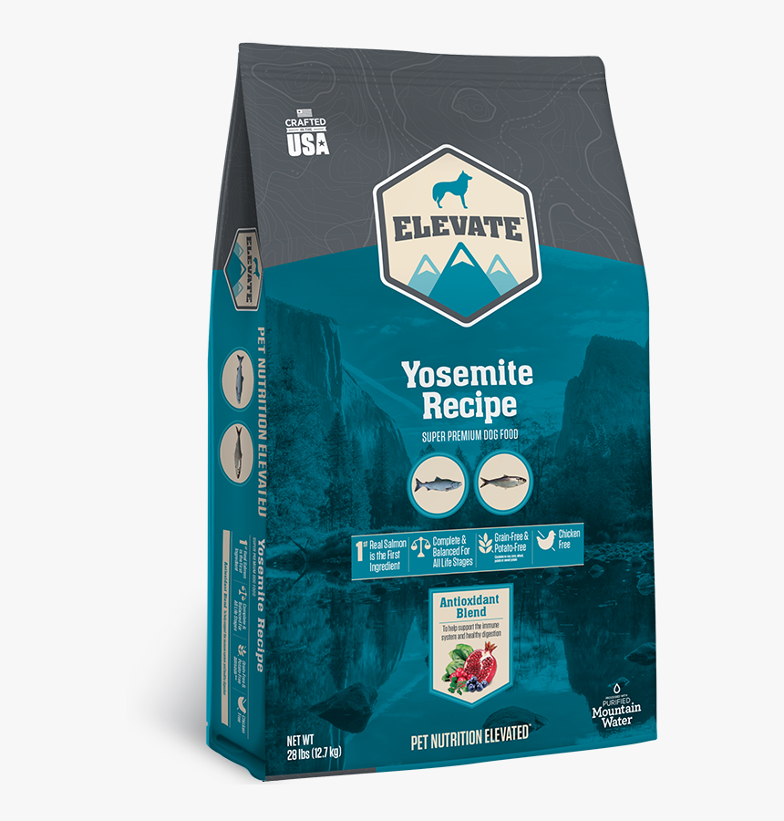 Elevate Yosemite Recipe 28-pound Bag Super Premium - Elevate Yosemite Dog Food, HD Png Download, Free Download