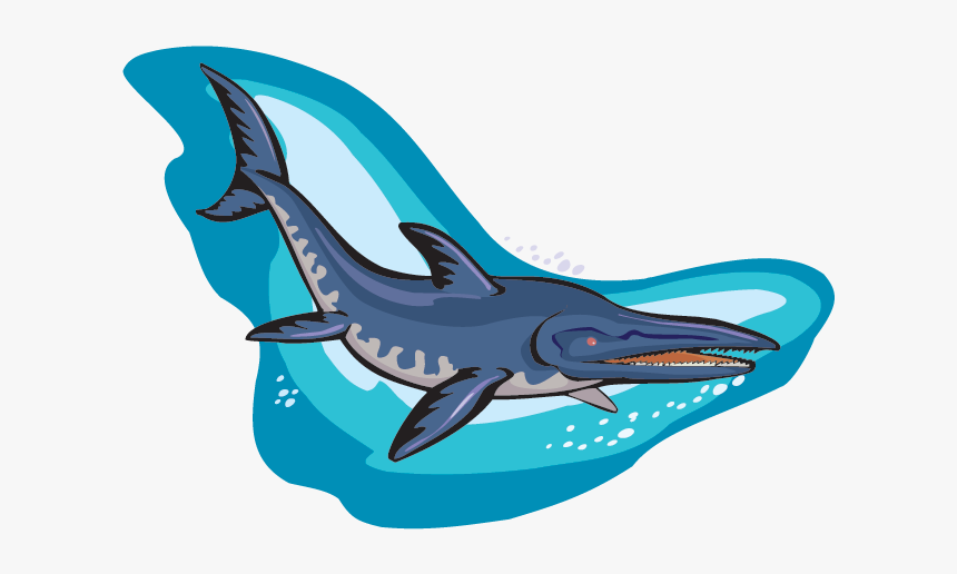 Common Bottlenose Dolphin Ichthyosaurus Dinosaur Fossil - Ichthyosaurus Transparent Background, HD Png Download, Free Download