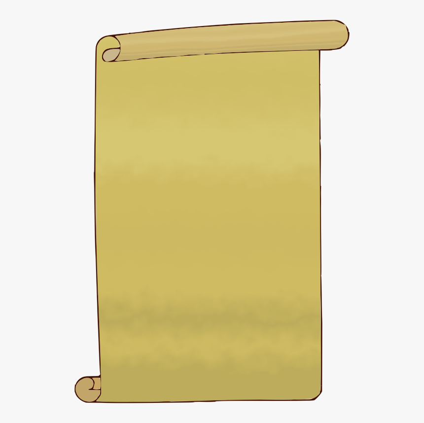 Scroll - Brass, HD Png Download - kindpng