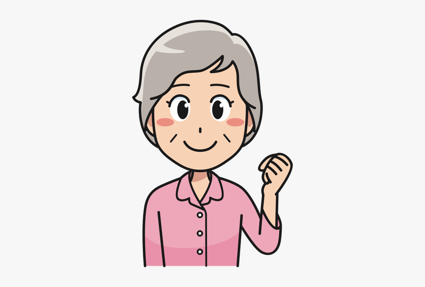 Elderly Lady With An Idea - Grandfather Png, Transparent Png, Free Download