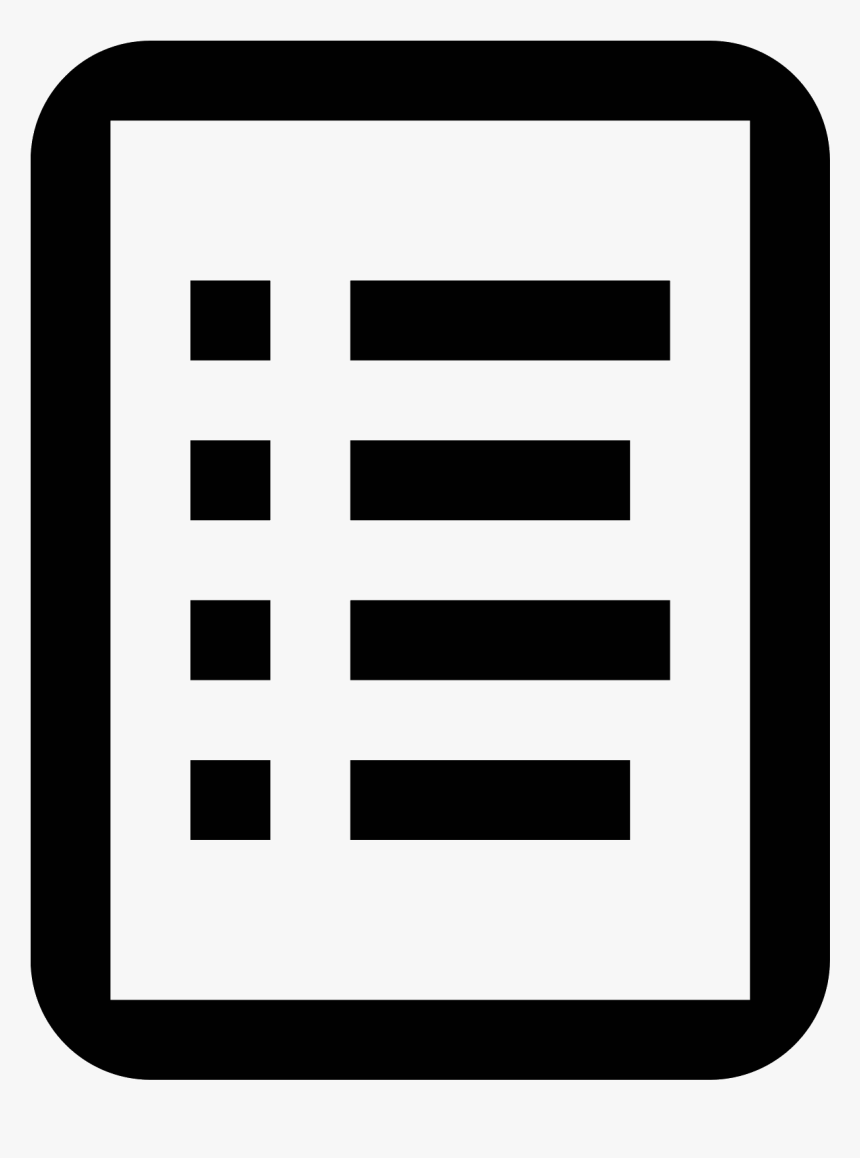 Checklist Vector Details Icon Hd Png Download Kindpng