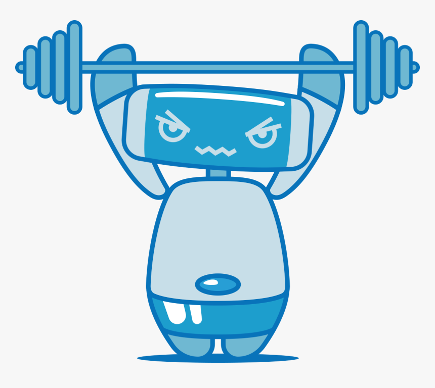 Apple Lifting A Weight, HD Png Download, Free Download