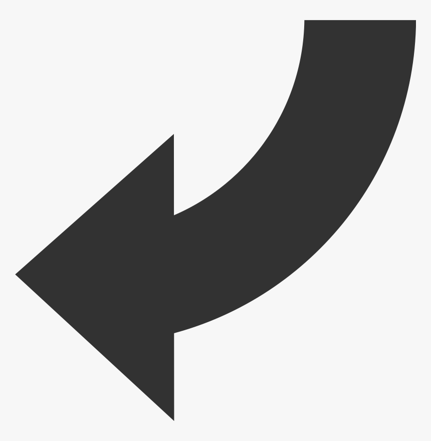 Rotate Arrow Top To Left - Top To Left Arrow, HD Png Download, Free Download