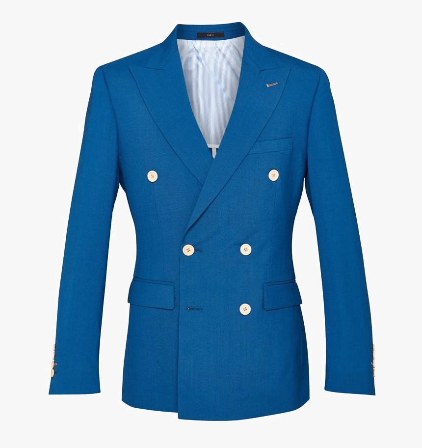 Blue Blazer For Men Png Background - Jersey, Transparent Png - kindpng