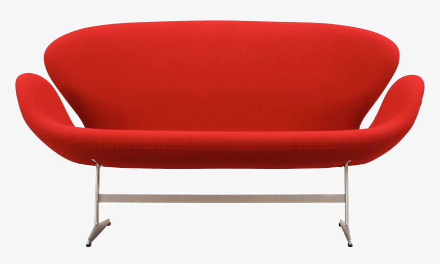 Red Sofa Png, Transparent Png, Free Download