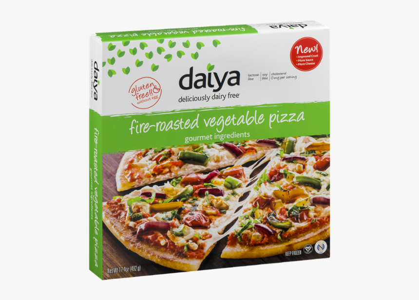 Daiya Fire Roasted Vegetable Pizza, HD Png Download - kindpng