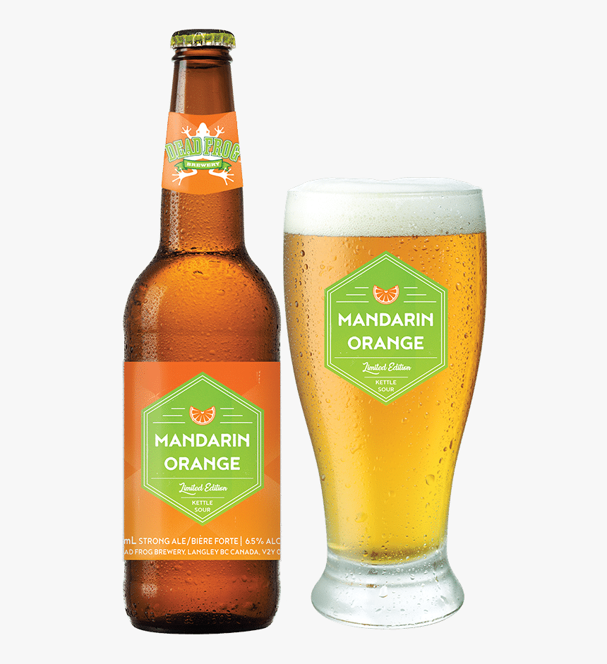 Beer Bottlepint Mandarin Orange Kettle Sour - Dead Frog Moscow Mule, HD Png Download, Free Download