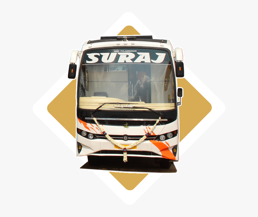 Suraj Travels Buses Are Crafted With More Spacious, - Suraj Bus, HD Png Download, Free Download