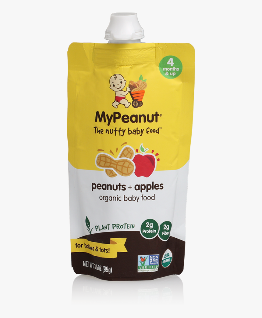 My Peanut -nutty Baby Food Package - Peanut Butter Baby Pouches, HD Png Download, Free Download