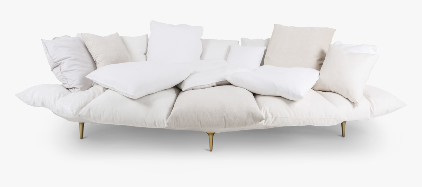 Comfy Sofa, White-0 - Studio Couch, HD Png Download, Free Download