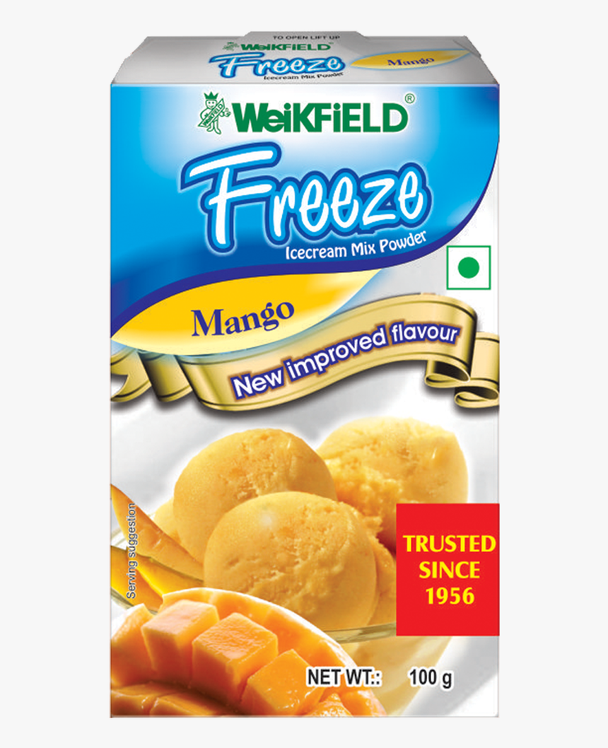 Freeze Mango Flavo - Weikfield Ice Cream Powder, HD Png Download, Free Download