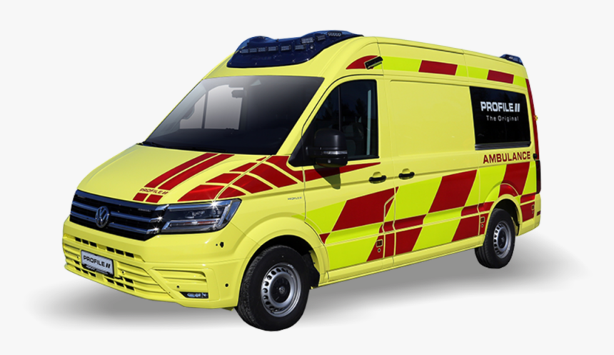 Rescue Vehicle Profile Progrez Ambulance - Vw Crafter Profile, HD Png Download, Free Download