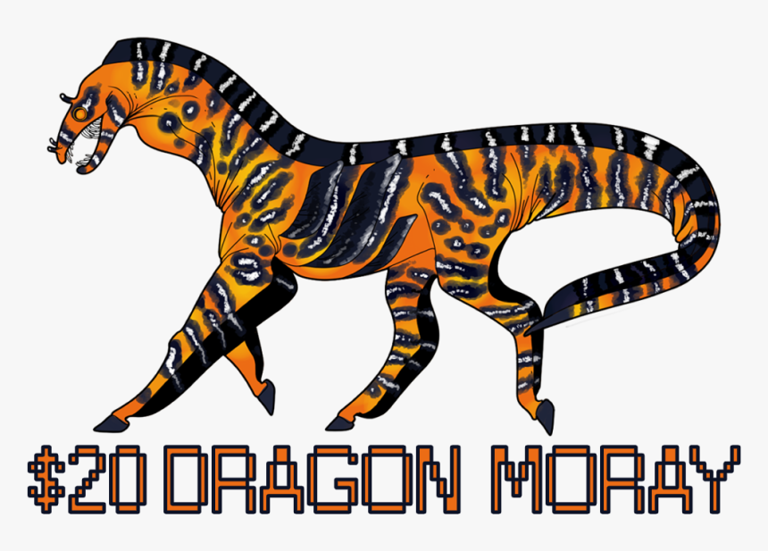 Moray Eel Monster Adopt - Tiger, HD Png Download, Free Download