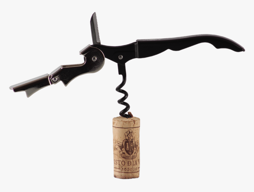 Corkscrew And Cork Cutting Tool, HD Png Download kindpng