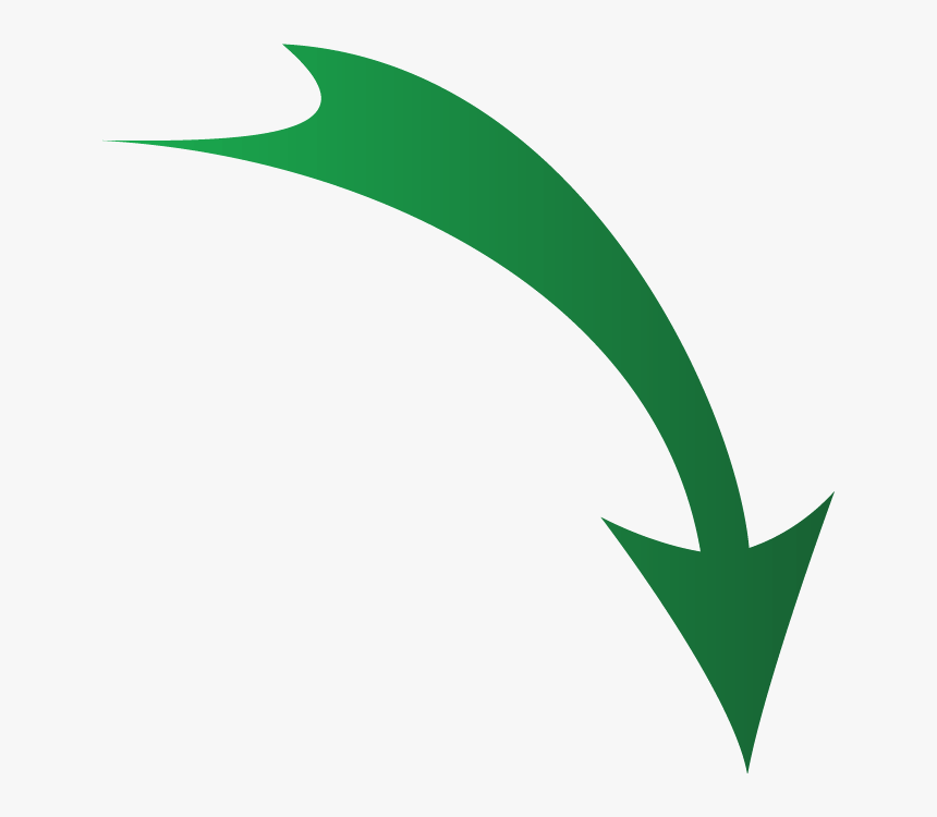 Green Direction Arrow , Png Download - Kırmızı Ok Png, Transparent Png, Free Download