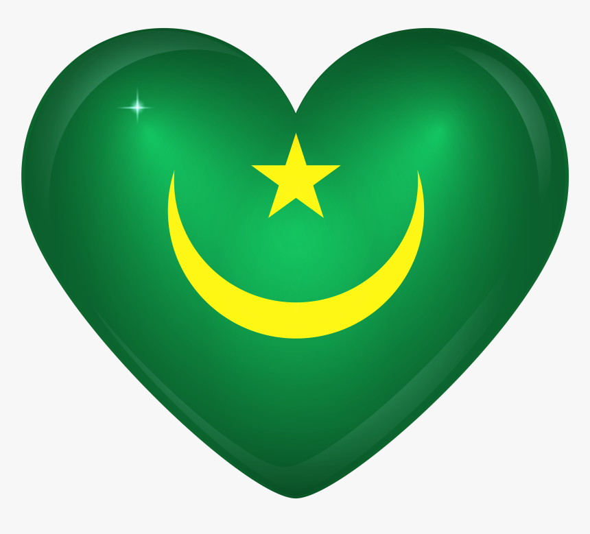 Flags Clipart Halloween - Islamic Republic Of Mauritania Flag, HD Png Download, Free Download