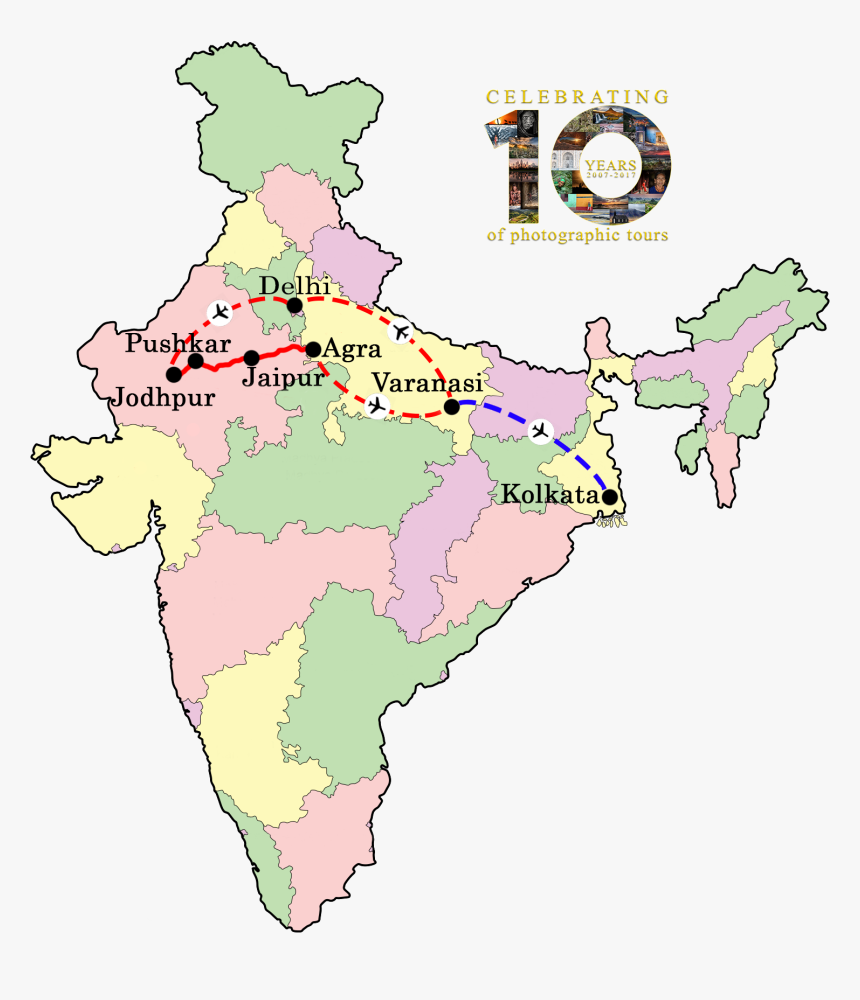 Only India Map, HD Png Download, Free Download