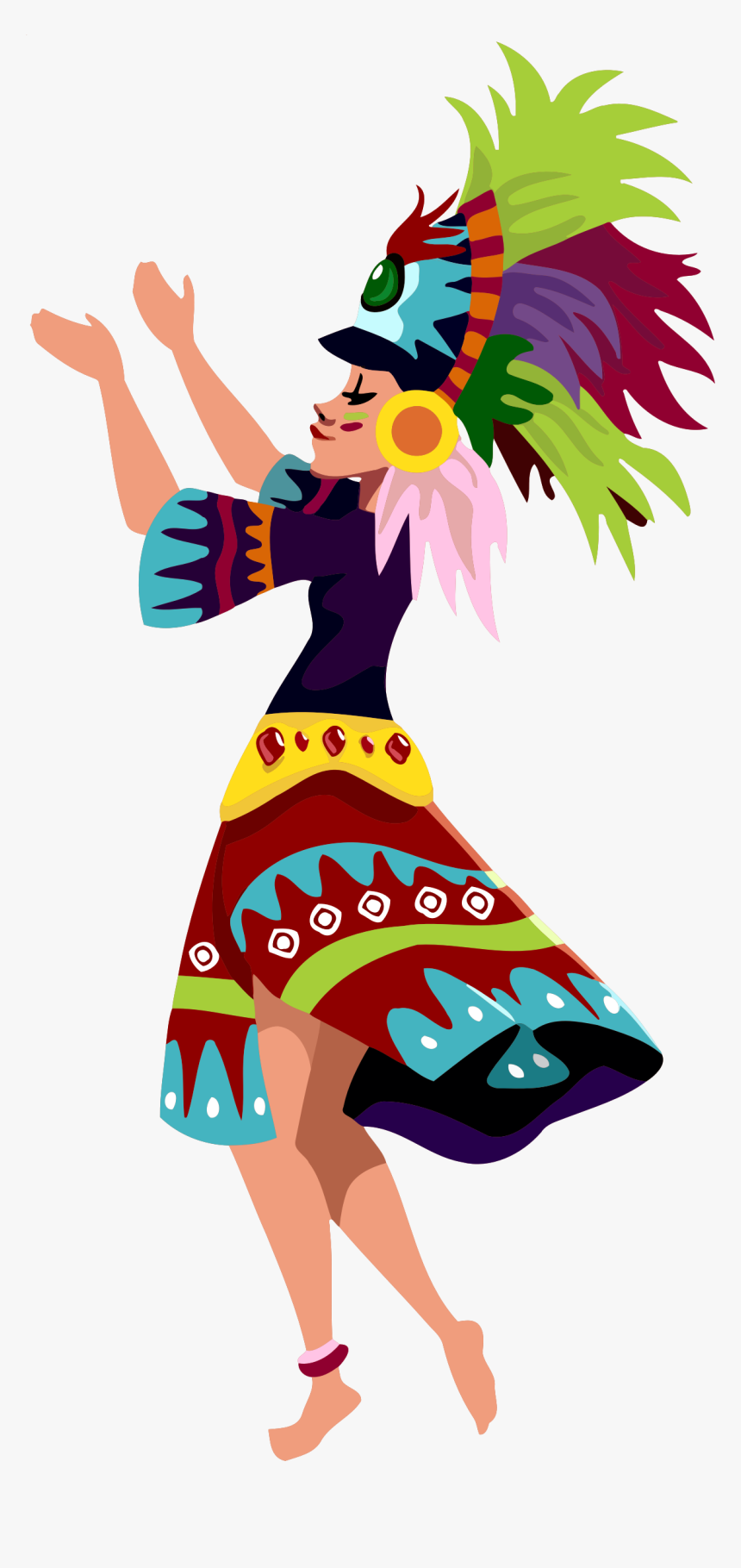 Sinulog Dancer Big Image - Festival Dance Clipart, HD Png Download, Free Download