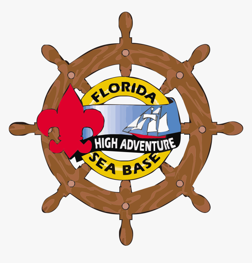 Troop 15/crew 215 Is Sending Four Crews To Sea Base - Wheel Of Boat Clipart, HD Png Download, Free Download