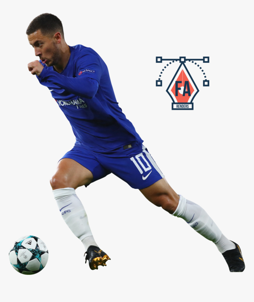 Eden Hazard Png - Eden Hazard 2018 Png, Transparent Png, Free Download