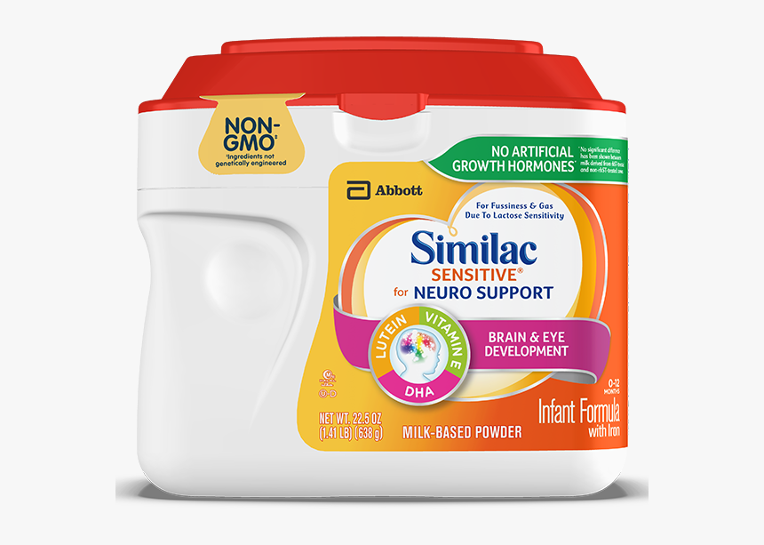 Similac Sensitive Stage 1 Non-gmo Formula For Lactose - Similac Sensitive Non Gmo, HD Png Download, Free Download