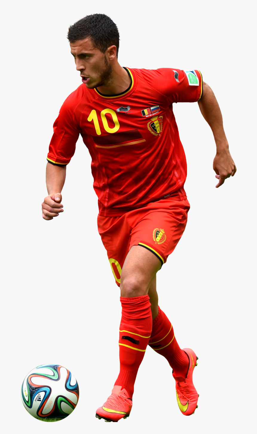 Hazard Belgium Render , Png Download - Eden Hazard Render Belgica, Transparent Png, Free Download