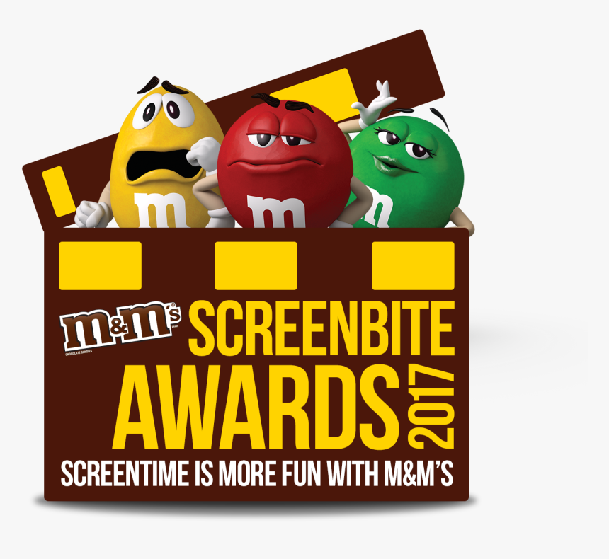 M&m"s Screenbite Awards - M&m's Screenbite Awards, HD Png Download, Free Download