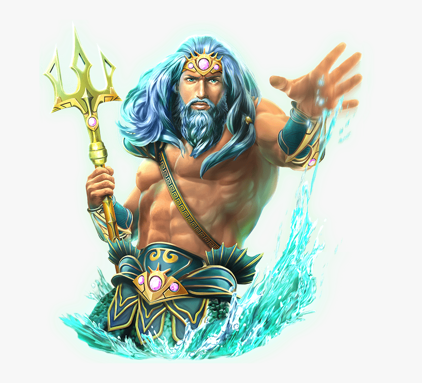 Almighty Reels™ Realm Of Poseidon - Almighty Reels Realm Of Poseidon, HD Png Download, Free Download