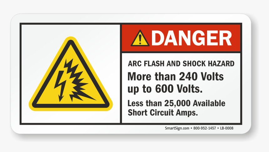 Electric Arc Flash Hazard, HD Png Download, Free Download