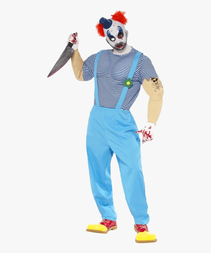 Adult Bubbles The Clown Outfit - Clown Outfit, HD Png Download, Free Download