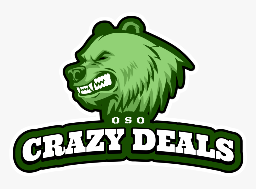 Oso Crazy Deals - Cartoon, HD Png Download, Free Download