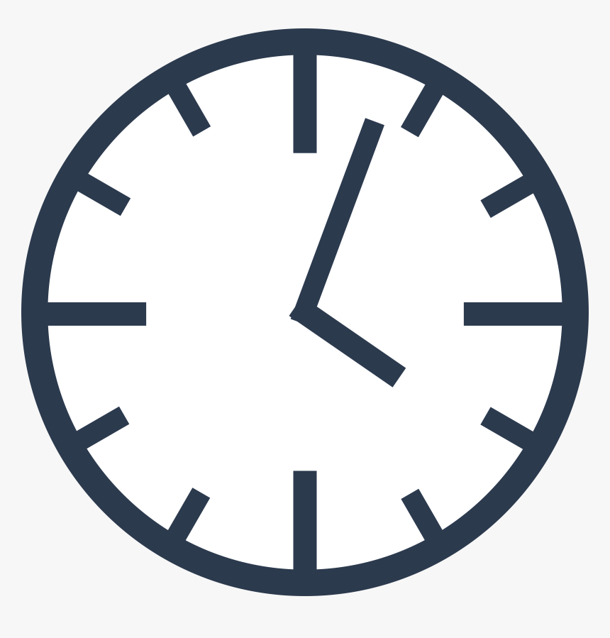 Collection Of Simple - Simple Clock Clipart, HD Png Download, Free Download