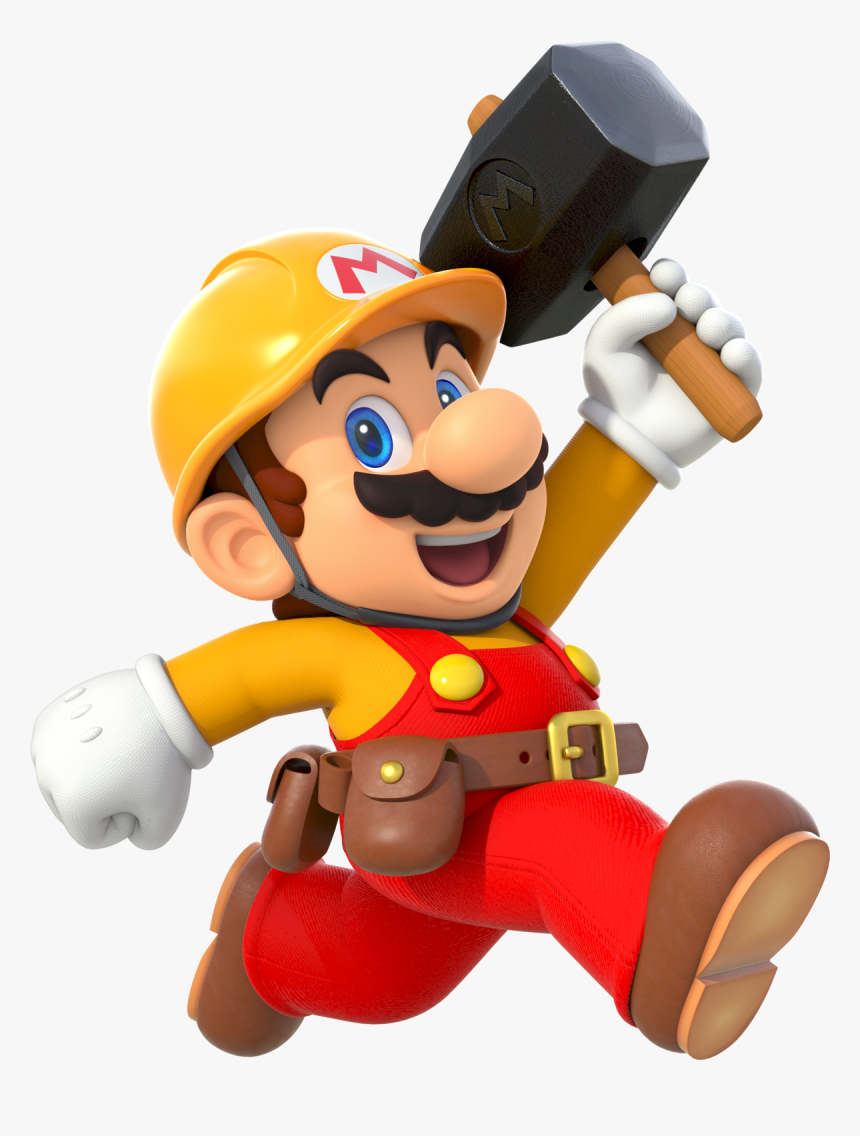 Super Mario Maker 2 Mario Png, Transparent Png, Free Download