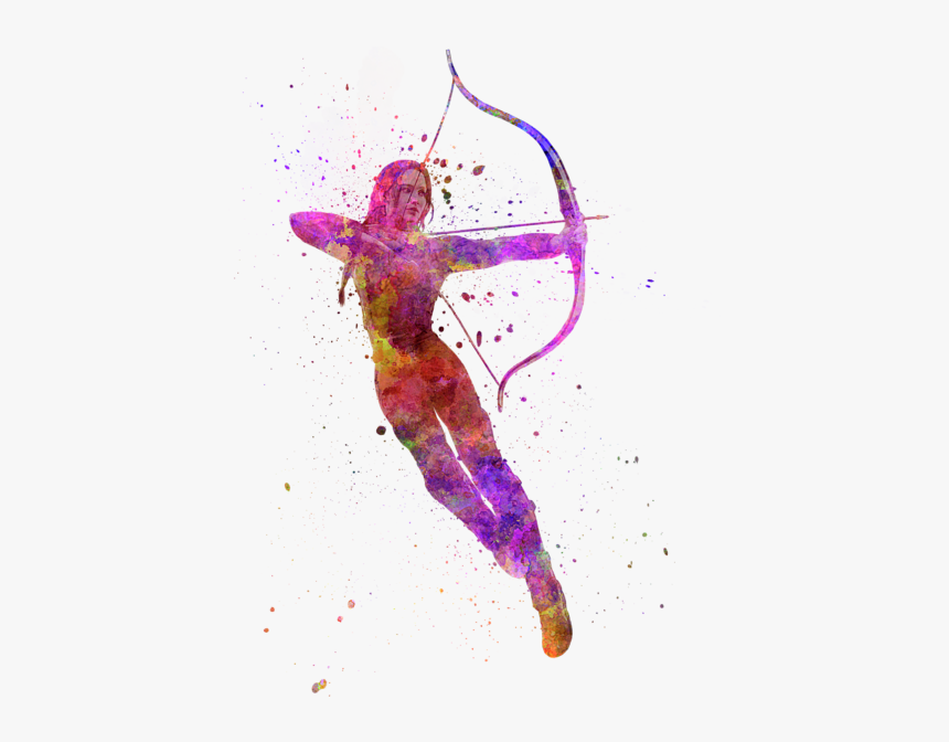 Hunger Games Bow And Arrow Drawing, HD Png Download, Free Download
