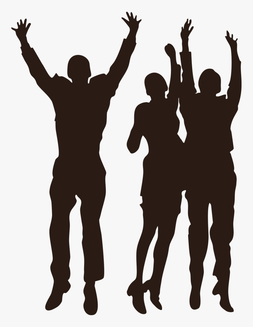 Three People Silhouette, HD Png Download, Free Download