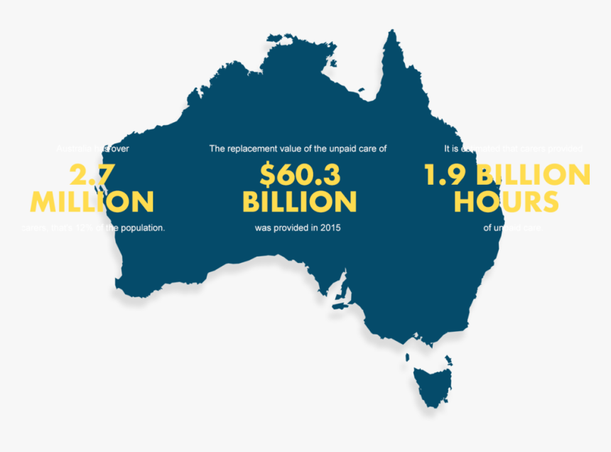 Source - Https - //www - Carers-sa - Asn - Au/resources/ - Map Of Australia, HD Png Download, Free Download