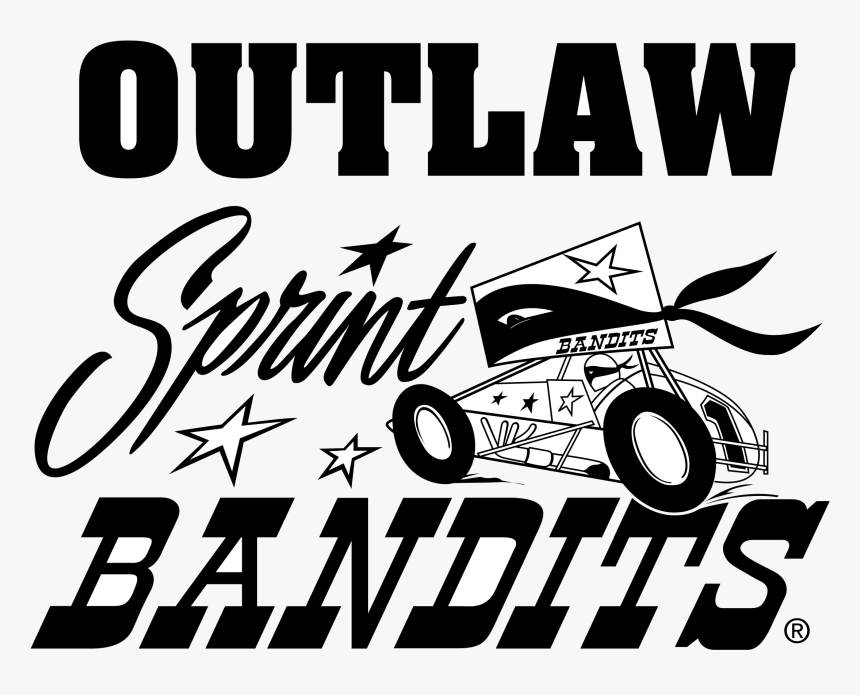 Outlaw Sprint Bandits Logo Png Transparent - Poster, Png Download, Free Download