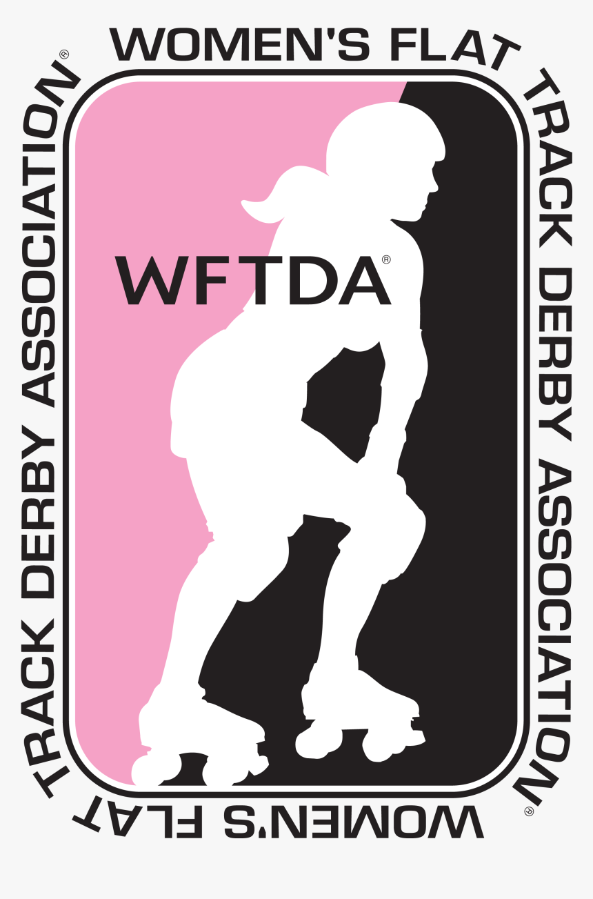 Wftda Roller Derby Logo, HD Png Download, Free Download