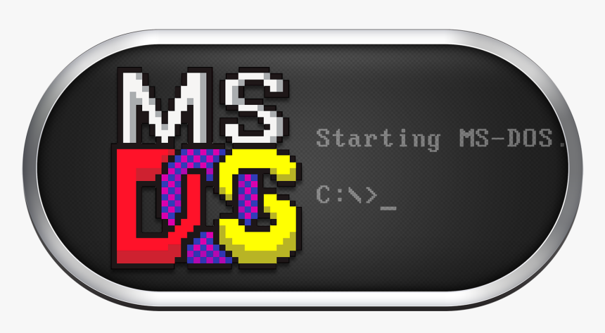 Microsoft MS Dos Logo Vector - (.Ai .PNG .SVG .EPS Free Download)