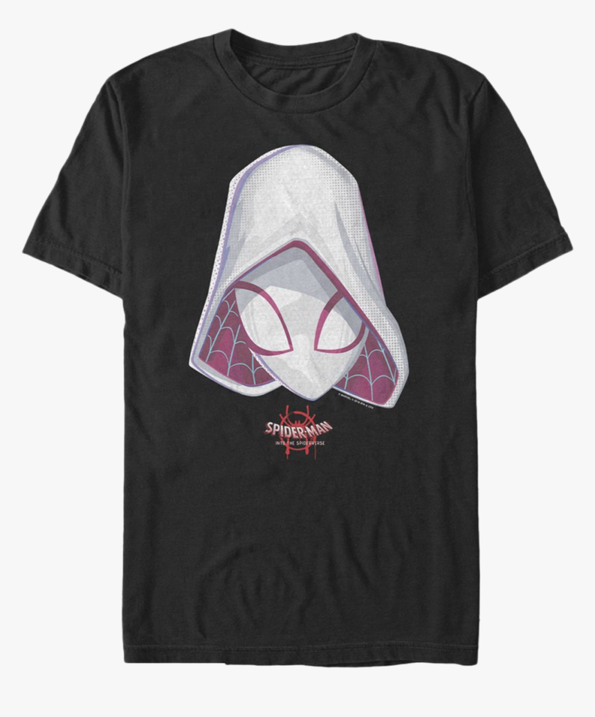 Spider Gwen Spider Man Into The Spider Verse T Shirt - Spider Man Into The Spider Verse T Shirt, HD Png Download, Free Download