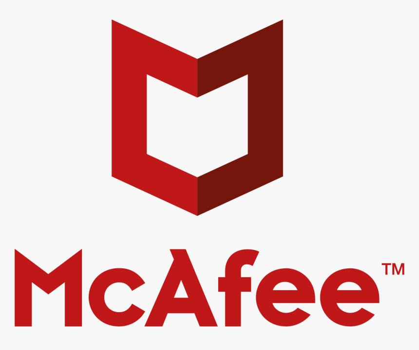 Mcafee Red Logos - Mcafee Antivirus, HD Png Download, Free Download