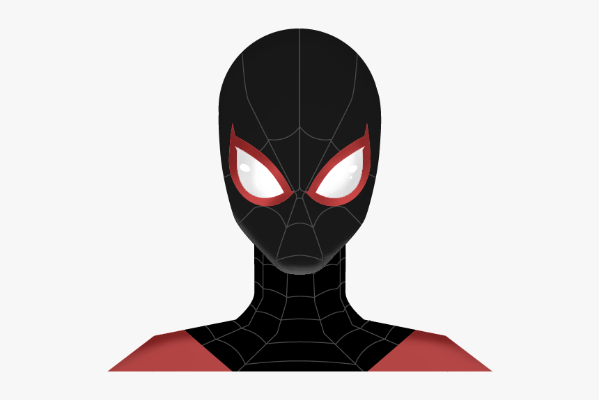 Miles Morales Face Mask Hd Png Download Kindpng - i am spiderman in roblox how to get spiderman mask for free