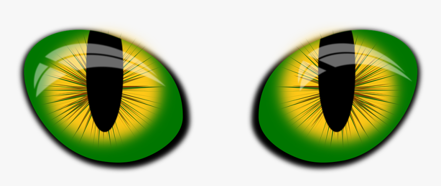 Vetor De Olhos, Olhos De Inkscape, Olhos, Olhos De - Green Cat Eyes Png, Transparent Png, Free Download